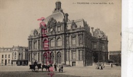 59 - TOURCOING - L- HOTEL DE VILLE   ATTELAGE - Tourcoing