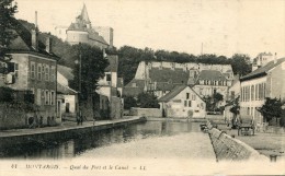 CPA 45 MONTARGIS QUAI  DU PORT ET LE CANAL 1915 - Montargis