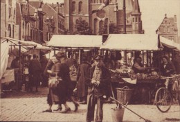 JETTE SAINT PIERRE - Le Marché Et L'Eglise De La Madeleine - Markt - Market - PIB // - Jette