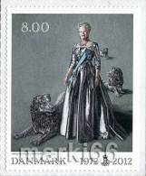 Denmark - 2012 - Four Decades Of Queen Of Denmark - Mint Self-adhesive Stamp - Ungebraucht