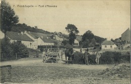 Froidchapelle  :  Pont D'amaides  (  Attelage )  Ecrit 1920 Avec Timbre - Froidchapelle