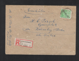 Berlin R-Brief 1948 Nach Baden - Briefe U. Dokumente