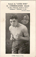 BOXE EGREL CHAMPION DE FRANCE MILITAIRE 1929 - Boxing