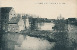 Durtal (M & L) Paysage Sur Le Loir - Durtal