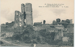 Champtocé (M&L) Ruines Du Château De Gilles De Retz - Saint Georges Sur Loire