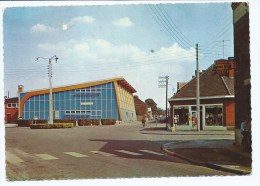 CPSM BRUAY SUR ESCAUT, LA SALLE DES FETES, NORD 59 - Bruay Sur Escaut