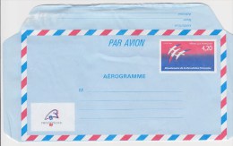 FRANCE. TIMBRE. EP. ENTIER POSTAL. AEROGRAMME.  PA. POSTE AERIENNE. AVION. - Luchtpostbladen