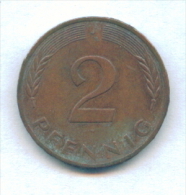 F2500 / - 2 Pfening 1978 ( J ) - FRG , Germany Deutschland Allemagne Germania - Coins Munzen Monnaies Monete - 2 Pfennig
