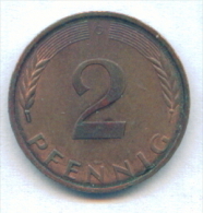 F2505 / - 2 Pfening 1979 ( G ) - FRG , Germany Deutschland Allemagne Germania - Coins Munzen Monnaies Monete - 2 Pfennig