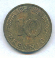 F2521 / - 10 Pfening 1985 ( D ) - FRG , Germany Deutschland Allemagne Germania - Coins Munzen Monnaies Monete - 10 Pfennig