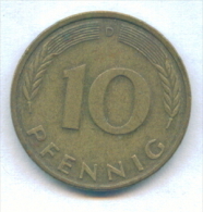 F2530 / - 10 Pfening 1986 ( D ) - FRG , Germany Deutschland Allemagne Germania - Coins Munzen Monnaies Monete - 10 Pfennig