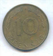 F2533 / - 10 Pfening 1981 ( J ) - FRG , Germany Deutschland Allemagne Germania - Coins Munzen Monnaies Monete - 10 Pfennig