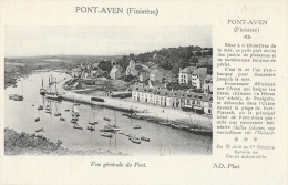 Pont-Aven - Vue Générale Du Port - Carte ND. Phot. Non Circulée - Pont Aven