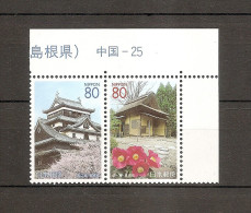 JAPAN NIPPON JAPON MATSUE CASTLE, SHIMANE 2001 / MNH / 3136 A - 3137 A - Neufs