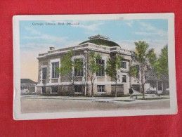 - Oklahoma > Enid  Carnegie Library Not Mailed    Ref 1269 - Enid