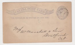 FRANCE. TIMBRE. ENTIER POSTAL. EP. CARTE ......CANADA - 1860-1899 Reinado De Victoria