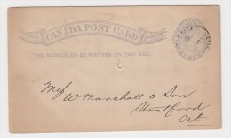 FRANCE. TIMBRE. ENTIER POSTAL. EP. CARTE ......CANADA - 1860-1899 Reign Of Victoria