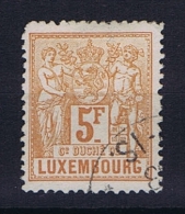 Luxembourg: 1882 Mi.nr. 56 Yv 58, Used / Obl, Perfo 13,50 - 1882 Allegorie