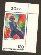 Bundesrepublik Nr. 823 Mit Plattenfehler III -  Postfrisches Eckrandstück - Plaatfouten En Curiosa
