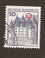 Bundesrepublik Nr. 913 C Mit Plattenfehler I - Gestempelt - Variétés Et Curiosités