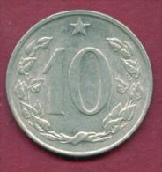 F2559 / - 10 Haleru - 1968  - Czechoslovakia Tchécoslovaquie Tschechoslowakei - Coins Munzen Monnaies Monete - Tsjechoslowakije