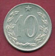F2560 / - 10 Haleru - 1970  - Czechoslovakia Tchécoslovaquie Tschechoslowakei - Coins Munzen Monnaies Monete - Tschechoslowakei