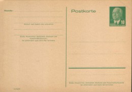 Deutschland/DDR-Postal Stationery Postcard , Unused  1953 - P53 - Postales - Nuevos