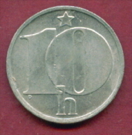 F2566 / - 10 Haleru - 1985  - Czechoslovakia Tchécoslovaquie Tschechoslowakei - Coins Munzen Monnaies Monete - Tchécoslovaquie