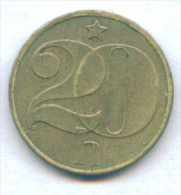 F2572 / - 20 Haleru - 1981 - Czechoslovakia Tchécoslovaquie Tschechoslowakei - Coins Munzen Monnaies Monete - Czechoslovakia