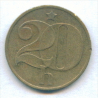 F2576 / - 20 Haleru - 1976 - Czechoslovakia Tchécoslovaquie Tschechoslowakei - Coins Munzen Monnaies Monete - Tschechoslowakei