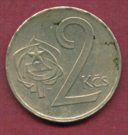 F2602 / - 2 Korun - 1982 - Czechoslovakia Tchécoslovaquie Tschechoslowakei - Coins Munzen Monnaies Monete - Czechoslovakia
