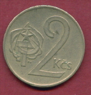 F2606 / - 2 Korun - 1973 - Czechoslovakia Tchécoslovaquie Tschechoslowakei - Coins Munzen Monnaies Monete - Tchécoslovaquie