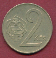 F2607 / - 2 Korun - 1972 - Czechoslovakia Tchécoslovaquie Tschechoslowakei - Coins Munzen Monnaies Monete - Cecoslovacchia