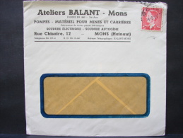 LetDoc. 57. Atelier Balant Mons - Storia Postale