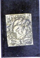 1855 Sachsen - Effigie Di Giovanni I - Saxe