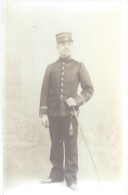 Militaire En Pied/Avec Sabre /Carte Postale Photographique/ 12éme Régiment /France/ Vers 1910    PH183 - Oorlog, Militair