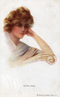 Illustrée Signée P.BOILEAU - Femme Pensive . JOYFUL CALM - Boileau, Philip