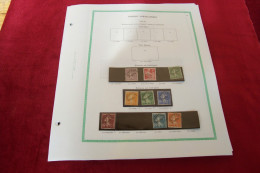 LOT DE FRANCE ° PAGE DE  CLASSEUR  AVEC TIMBRES - Andere & Zonder Classificatie