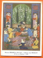 Rare Miniature Persane. Collection Jean Mikaeloff  Lyon. Carte Pub. Perse , Iran - Iran