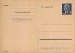 Deutschland/DDR- Postal Stationery Postcard , Unused  1954 - P62 - Postkaarten - Ongebruikt