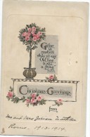 Christmas Greetings/ Rome/ Carte Anglaise/ Raphaël TUCK/ GB/ Queen/ 1913-1914   CPDIV91 - Andere & Zonder Classificatie
