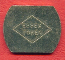 F2425 / -  ESSEX Manufacture - 27 X 21 Mm - Jeton Token  Gettone  - Great Britain Grande-Bretagne - Altri & Non Classificati