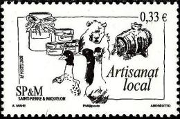 St. Pierre & Miquelon - 2008 - Local Trades And Artisanates - Mint Stamp - Unused Stamps