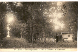 21 CHENOVE PARC DE L'ESCARGOTIERE LE TIR A LA CARABINE 1922 - Chenove