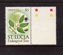 Sainte-Lucie (1990)  - "Flore"  Neuf** - St.Lucia (1979-...)