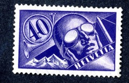 1942 Switzerland  Michel #182x  M*  Scott #C7   ~Offers Always Welcome!~ - Unused Stamps