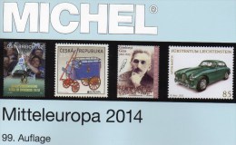 Band 1 Europa Katalog 2014 Neu 62€ MICHEL Mitteleuropa Mit Austria Schweiz UNO Genf CZ CSR Ungarn Liechtenstein Slowakei - Other & Unclassified