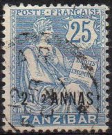 ZANZIBAR - 2.5 Annas De 1902-03 Oblitéré - Gebraucht