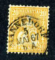 2022 Switzerland  Michel #24b  Used  Scott #45a  ~Offers Always Welcome!~ - Gebraucht