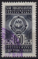 Yugoslavia  0.5 Din. - Administrative Stamp - Revenue Stamp 50 Para - Officials